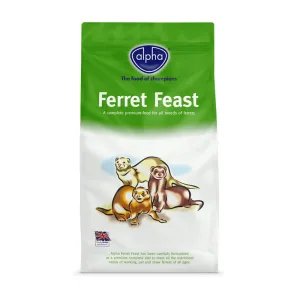 Alpha Ferret Feast Small Animal Food