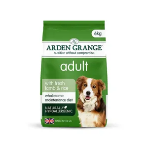 Arden Grange Adult Lamb & Rice 6Kg Dry Dog Food