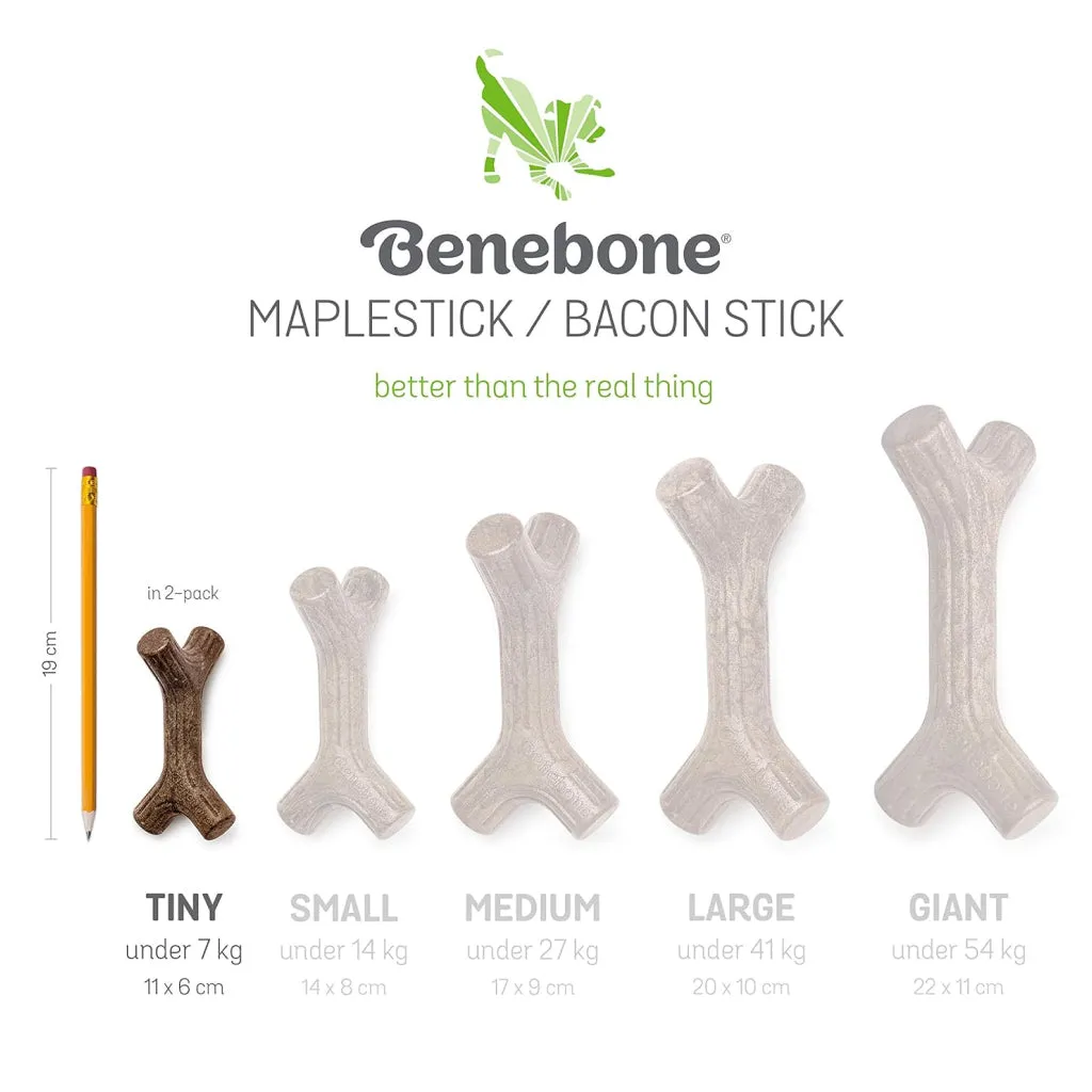 Benebone Puppy Pack Maple Wood Flavor Chew Toy for Puppies (2 chews)