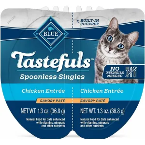 Blue Buffalo Tastefuls Spoonless Singles Adult Chicken Entree Pate