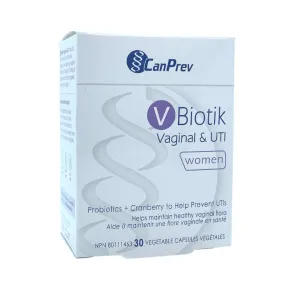 CanPrev V Biotik Vaginal & UTI (30 VCaps)