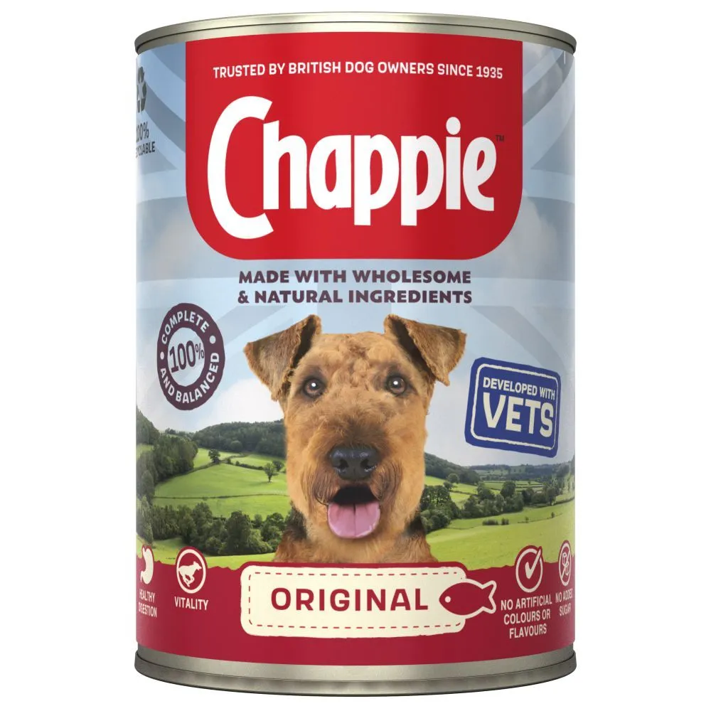 Chappie | Wet Dog Food | Sensitive Original - 412g