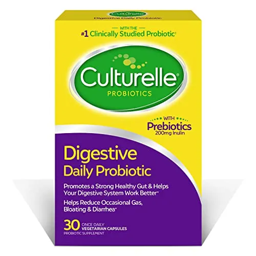 Culturelle Daily Probiotic Capsules Men & Women 30 Count