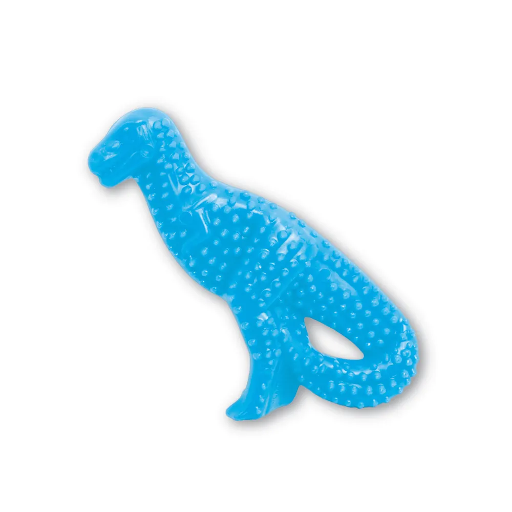 dinosaur teething puppy chew - chicken flavor