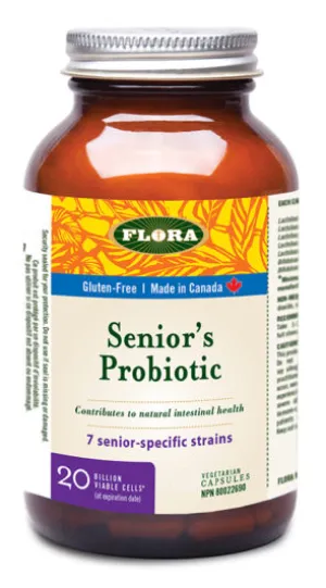 Flora Senior's Probiotic (30 VCaps)