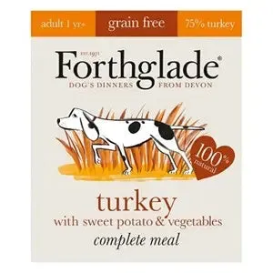 Forthglade Complete Adult Grain Free Turkey 18x 395g - DECEMBER SPECIAL OFFER - 10% OFF