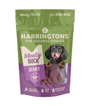 Harringtons Duck Jerky High Meat Dog Treats - 70G