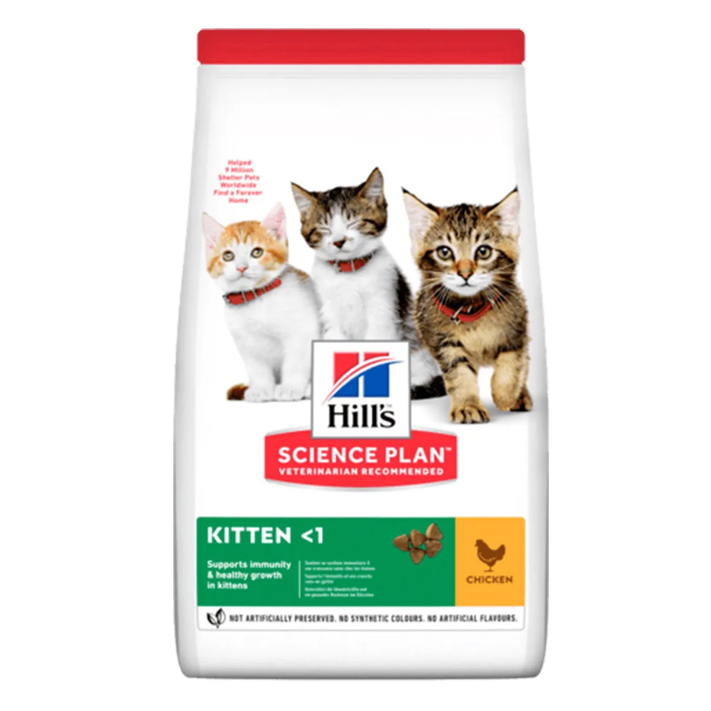 Hills Science Plan Kitten Dry Chicken 1.5KG