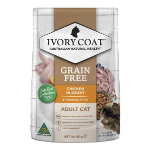 Ivory Coat Grain Free Chicken in Gravy Adult Wet Cat Food