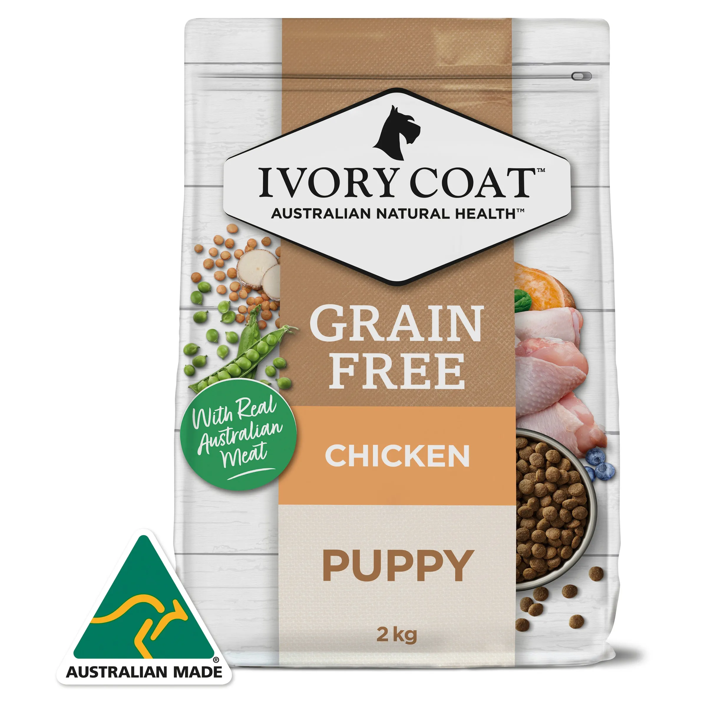 Ivory Coat Puppy Grain Free Chicken Dry Dog Food