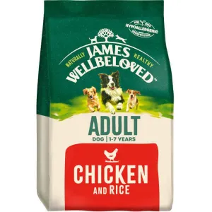 James Wellbeloved Dog Adult Chicken & Rice 15kg -  Free P&P