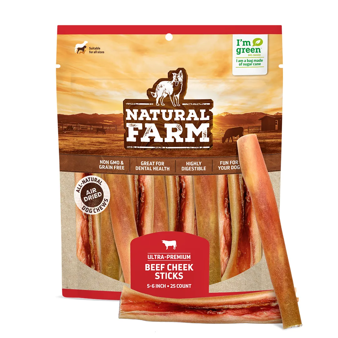 Natural Farm Beef Cheek Sticks