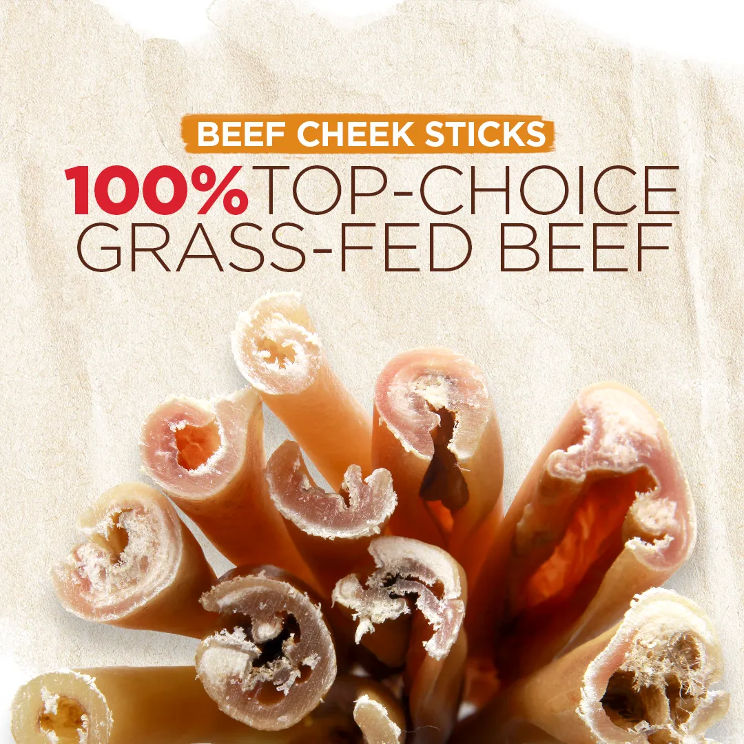 Natural Farm Beef Cheek Sticks