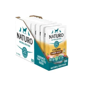 Naturo Adult Dog Food Grain & Gluten Free Chicken in Herb Gravy 100g x 12