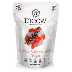 New Zealand Pet Food Meow Freeze Dried Bites Chicken & King Salmon