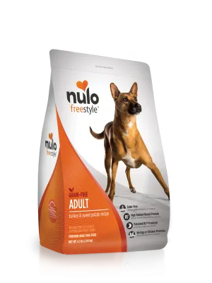 Nulo Freestyle High Meat Kibble Turkey and Sweet Potato Recipe, Dry Dog Food