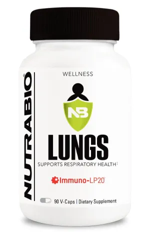 NutraBio- Lungs 90 caps