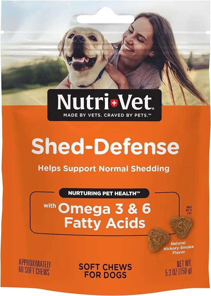 Nutri-Vet Shed-Defense Soft Chews for Dogs