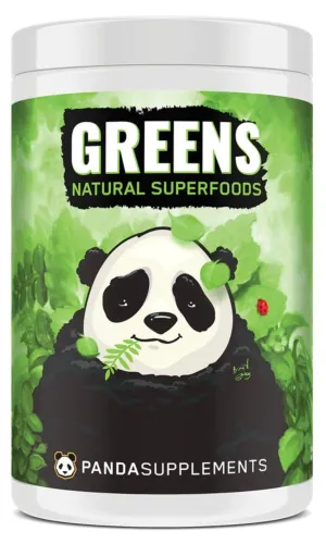 PandaSupps- Natural Superfoods- GREENS-GreenPineapple 30 Servings