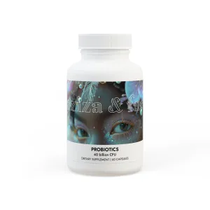 Probiotics Supplement (60 Capsules) by Aziza & Fae