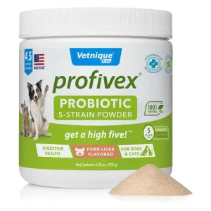 Profivex 5-Strain Probiotic Powder For Dogs & Cats