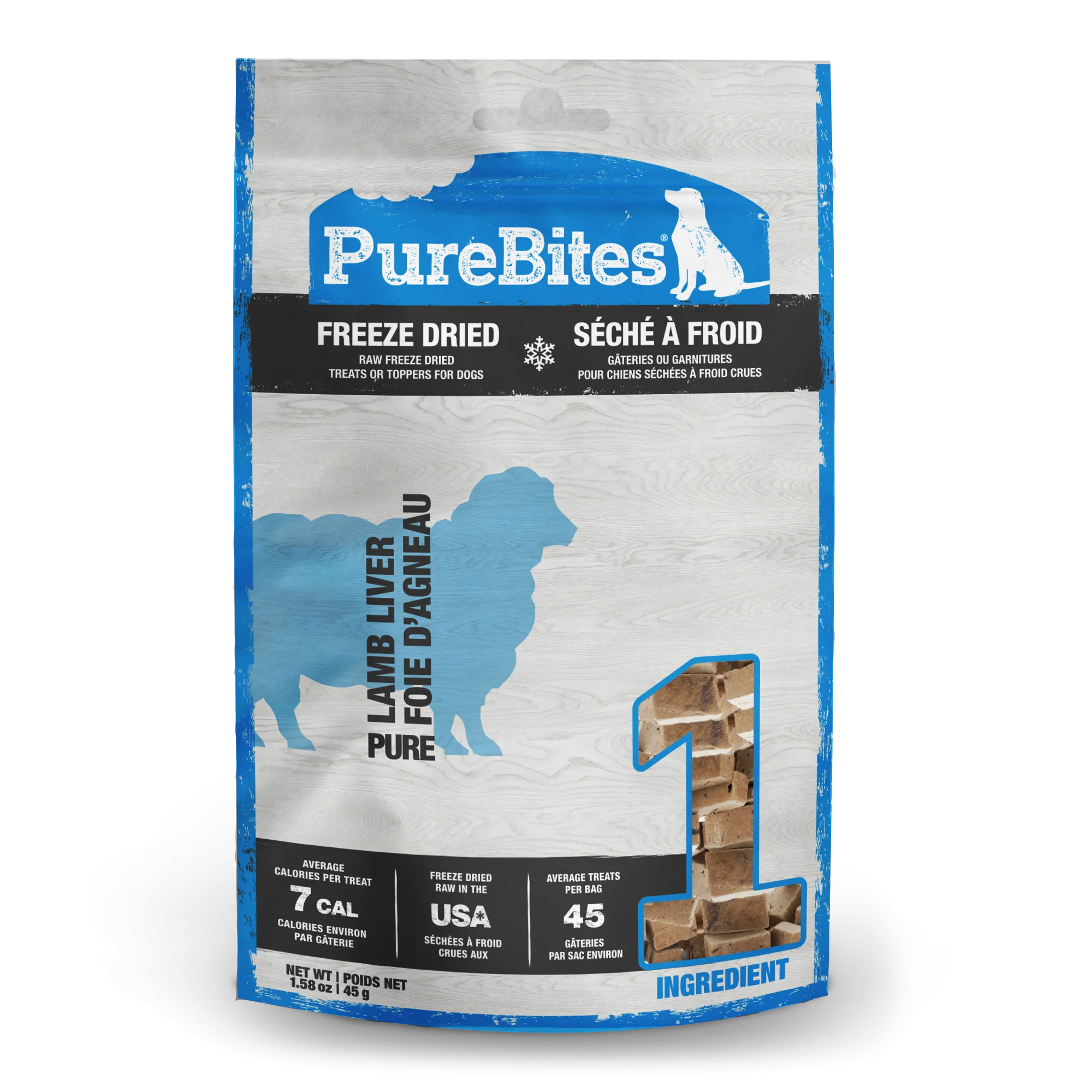 PureBites Freeze Dried Lamb Dog