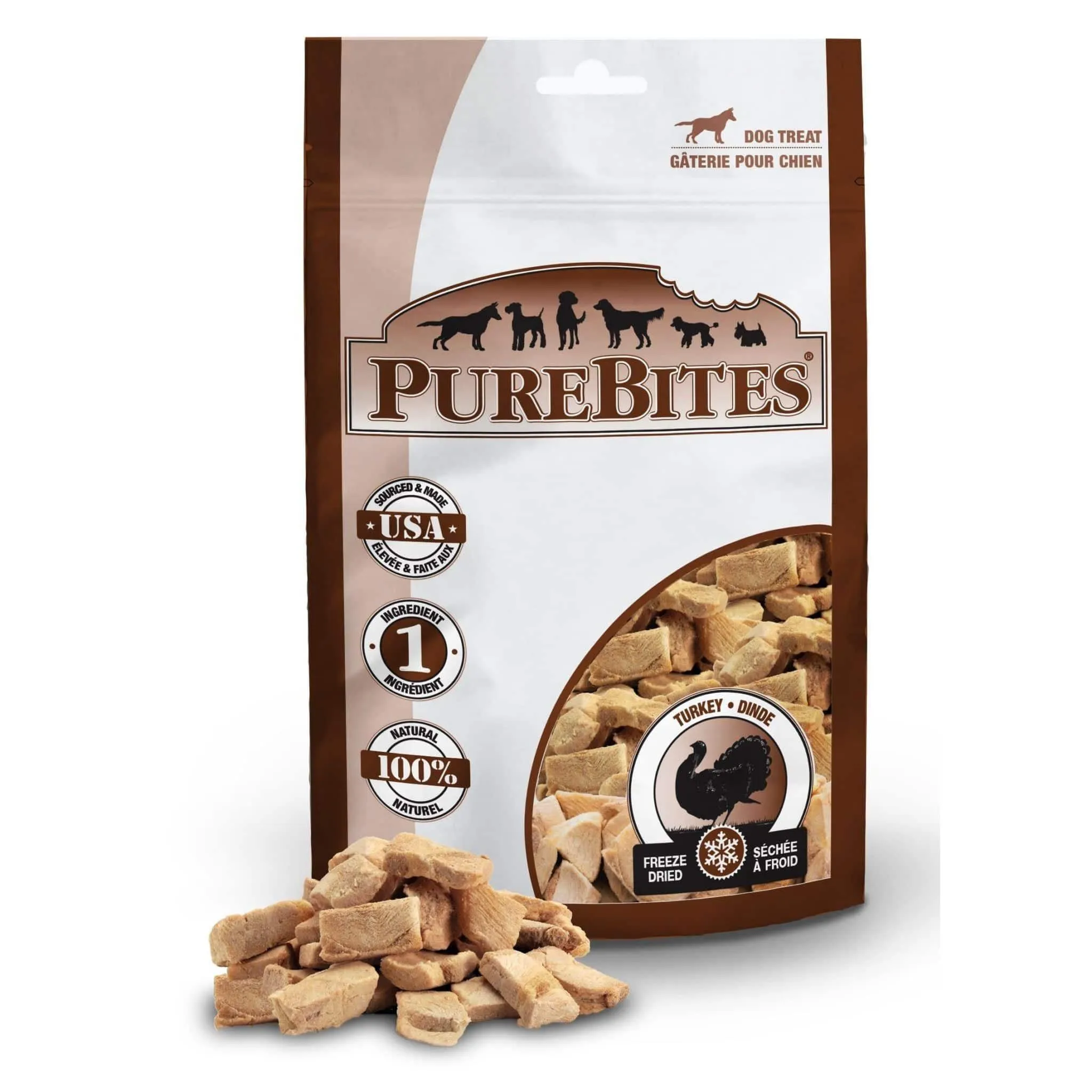 Purebites Turkey Treats for Dogs