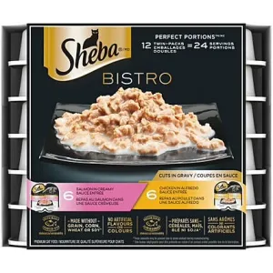 Sheba Chicken & Salmon Value Pack 2X12/75GM