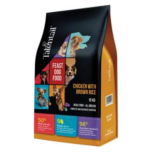 Talentail Chicken and Brown Rice Adult Dry Dog Food 15kg