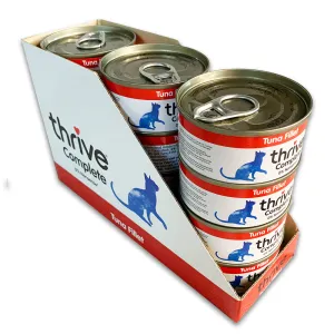 Thrive Tuna Fillet Wet Cat Food 75g x 12