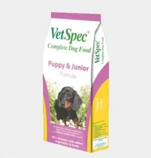 VetSpec Complete Puppy & Junior Chicken  - Various Sizes