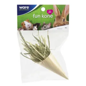 Ware Fun Kone with Timothy Hay Small Animal Chew