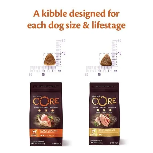 Wellness CORE Senior Chicken and Turkey Grain Free Dry Dog Food 1.8kg