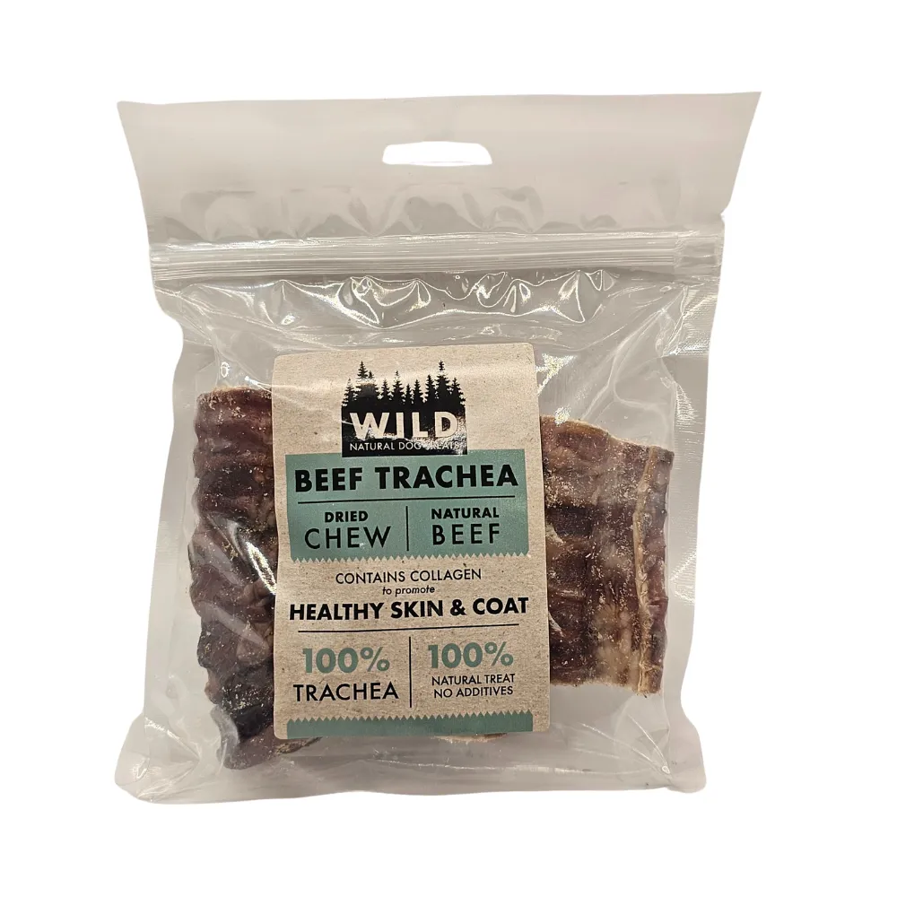 Wild Natural Dog Treat - Beef Trachea