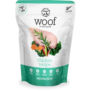 Woof Air-Dried Chicken Dog Treats 100g